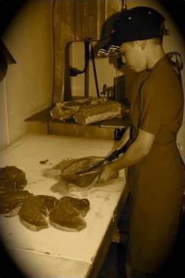 Following in his father's footsteps - Jordan Alwan cuts meat at 11 years old